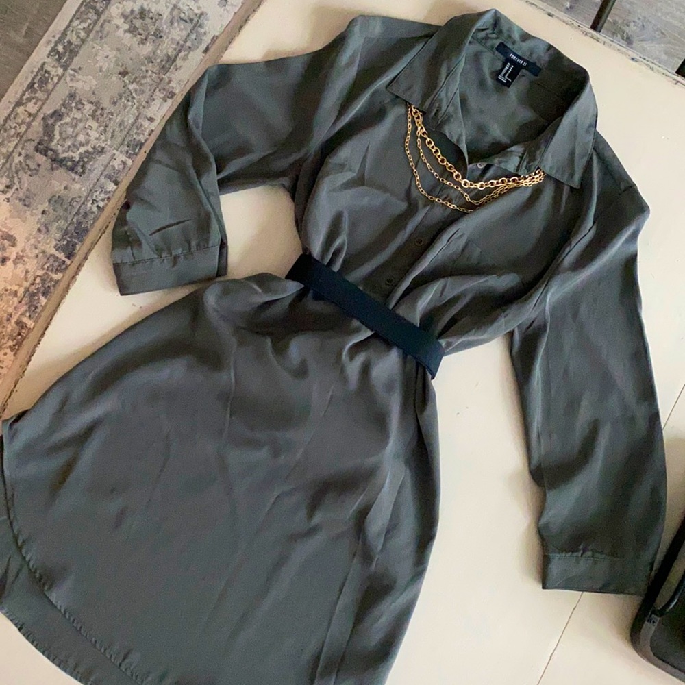 Mini Shirt Dress